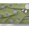 thumbnail image 3 of Soimoi Poly Georgette Fabric Floral Block Decor Fabric Printed Yard 42 Inch Wide, 3 of 3