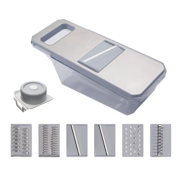 Stainless Steel Food Containers with Lids Vegetable Chopp - Chopper Vegetable Cutter, Food Chopper Chopper with Container, Vegetable Chopper with Container