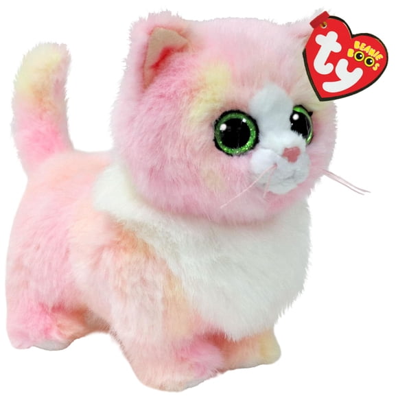 Beanie Babies Ty Lady Pink Cat 15cm
