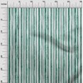thumbnail image 3 of oneOone Rayon Teal Green Fabric Striped Line Sewing Craft Projects Fabric Prints By Yard 56 Inch Wide, 3 of 5