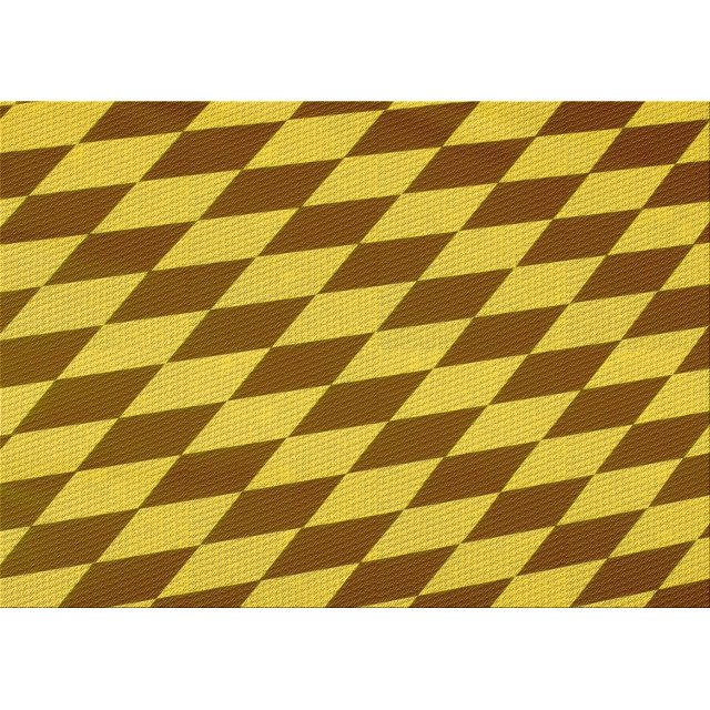 Ahgly Company Machine Washable Indoor Rectangle Transitional Mahogany Brown Area Rugs, 5' x 7'