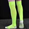 thumbnail image 4 of RXIRUCGD Children's Sports Socks Solid Color Football Socks High Tube Socks Knee High Socks( Mint Green, Size:M ), 4 of 4
