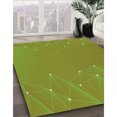 thumbnail image 3 of Ahgly Company Tapis d'Intérieur Lavable en Machine Carré Vert Pistache Transitionnel, 7 Pieds Carré, 3 of 7