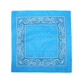 thumbnail image 1 of CTM® Individually Folded & Packaged Paisley Print Cotton Bandana, 1 of 1