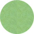thumbnail image 1 of Ahgly Tapis d'Intérieur Lavable en Machine Carré Vert Jade, 3 Pieds Carré, 1 of 7