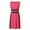 Hot Pink, variant on mtvxesu Women Dresses for Summer, Women's Dress Round Neck Sleeveless Suspender Women's Positioning Floral Dress Sleeveless Round Neck Dress Wedding Guest Dresses