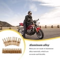 thumbnail image 4 of relayinert 20 Pieces Carburetor Fuel Nozzle Aluminum Alloy Main Jets Set High Density Slow Pilot Jets Carb Carburetor Vice Injectors 1Set, 4 of 6