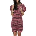 thumbnail image 1 of Robe Décontractée Bohème Hawaïenne pour Femmes Été Manches Courtes Soirée Robe Chemise Ample Kaftan Longue, 1 of 3