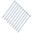 thumbnail image 1 of 10 Pcs Lengthened Half Thread Screws Hex Half Tooth Screw Carbon Steel Half Threaded For Gasoline Generator Gasoline Pump, 1 of 8