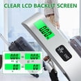 thumbnail image 3 of Electronic Luggage Scale – Portable Digital Hanging Scale with LCD Backlight, Tare Function, 50kg/110lbs Capacity for Travel, 3 of 5