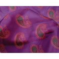 thumbnail image 4 of oneOone Silk Tabby Fabric Paisley Block Print Fabric By Yard 42 Inch Wide, 4 of 4