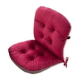 thumbnail image 1 of Coussin de Sol Rouge Respirant Capitonné Antidérapant pour Chaise, pour Fauteuil Inclinable de Bureau Tatami, Lavable à la Machine, Design Compact, Durable, Déco Maison #10eG7, 1 of 6