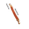 thumbnail image 3 of Birdeem Exfoliating Back Scrubber with Handles, 23 Inch Double-Sided Back Exfoliator Body Scrub Towel, Exfoliating Washcloth Bath Tool for Use in Shower, Back Washer To Deep Clean Your Skin- Red, 3 of 8