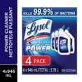 thumbnail image 1 of Nettoyant pour cuvette Lysol, Puissance, Nettoyage complet, Emballage familial, Pouvoir nettoyant 10x, 4 x 946 ml, 1 of 5