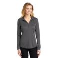 thumbnail image 1 of Port Authority Women's Silk Touch Performance Long Sleeve Polo - L540LS, 1 of 1