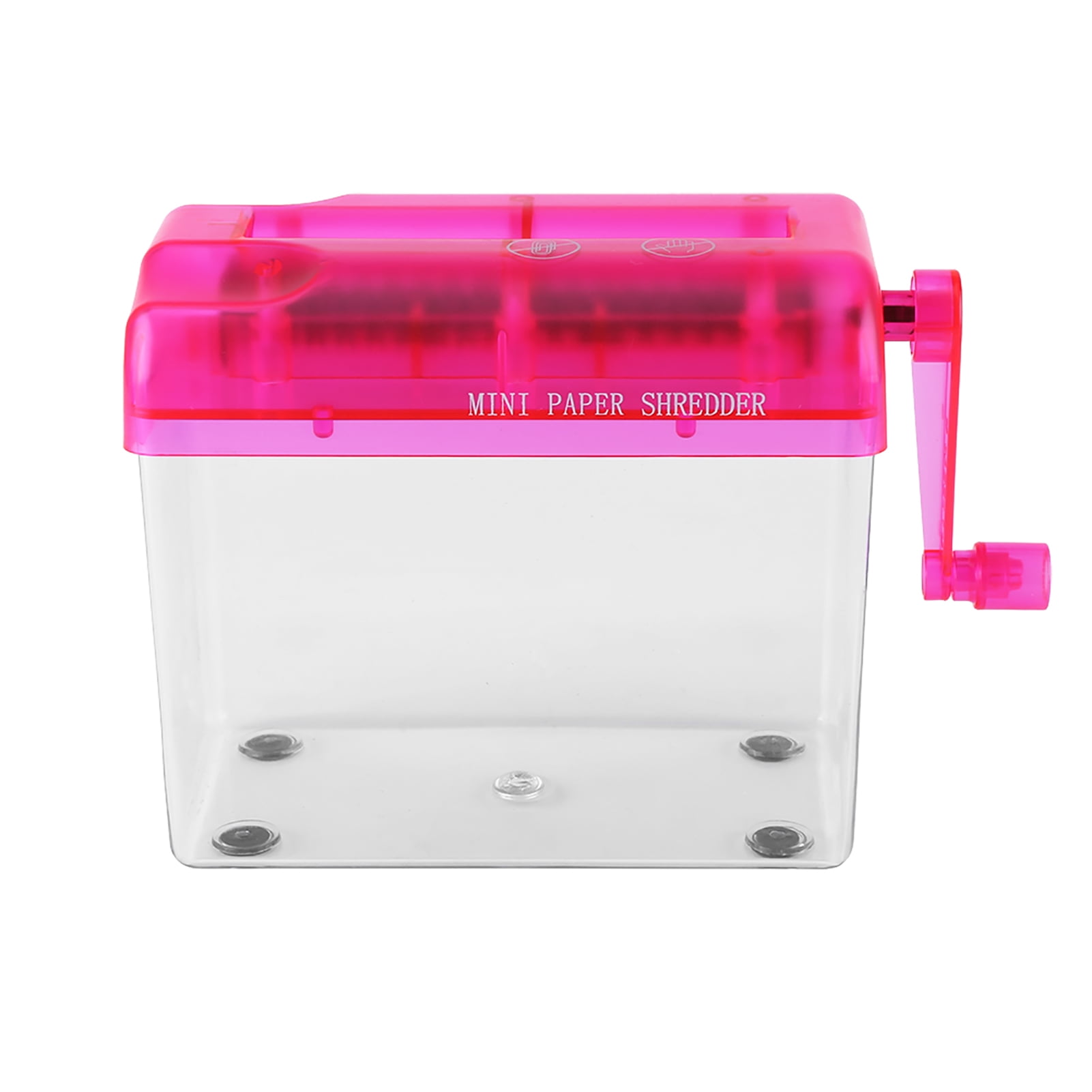 Mini Manual Paper Shredder, No Electricity Required, Non Slip Pads, Easy Storage, Suitable for Small Office Use