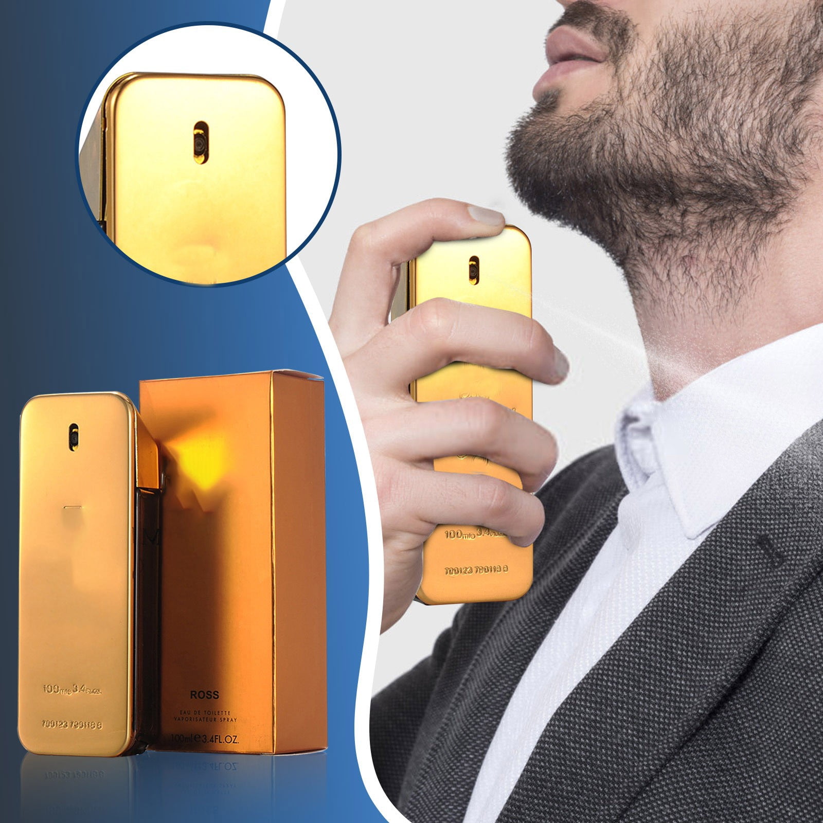 1 Million de Cologne Parfum Homme Parfums pour Hommes Persistants, Woody's Fragrances 100 ml
