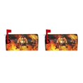 thumbnail image 4 of Youkk Housse de Canapé Inclinable Double et de Décor Résistante aux Intempéries et Robuste Imprimé Vif YTYH2309045 2Ensemble, 4 of 6