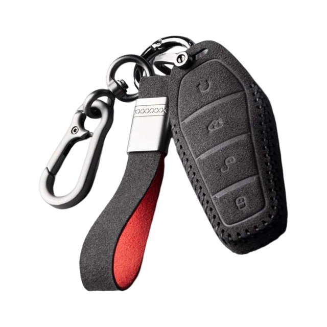 Redempat Étui Télécommande pour Hommes Femmes Voiture PU pour Byd Song Plus Dmi Type B 1Set