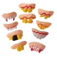 thumbnail image 1 of Decorative Teeth,Front Teeth,Funny Trick Halloween 40G, 1 of 5