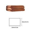thumbnail image 3 of TIMIFIS Throw Blanket couch throw blanket 100X120cm Super Soft Warm Solid Warm Fleece Blanket Throw Rug Sofa Bedding, 3 of 3