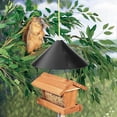 thumbnail image 4 of SUTENGDA Squirrel Baffle，Professional Galvanized Prevents Squirrel Guard Baffle，Wrap Around Squirrel Baffle Protect Outside Hang Bird Feeders and Pole Mount from Raccoon Squirrels Rod, 4 of 8