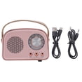 thumbnail image 2 of Haut-parleur Rétro BT, Petit Portable à Main Vintage Décor pour Maison Extérieur DW21, 500mAh, 2 of 7