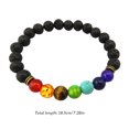 thumbnail image 3 of Women Bracelet Solar System Planets Star Bracelet Girls Bangle Stone Beads Braided Rope Wristband Jewelry Gift, Type 2, 3 of 7