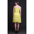 thumbnail image 4 of Bimba Robe Soleil Mini Teinture sur Nœuds pour Femmes à Taille Smockée Imprimée, Tenue de Fête d'Été pour les Vacances - XX-Grand, 4 of 5