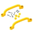 thumbnail image 1 of 2 Pcs Accessoires de Terrain de Jeu avec Vis pour Cabane dans les Arbres Maison de Jeu Gymnase Jungle Jaune, 1 of 8
