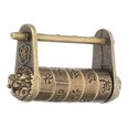thumbnail image 4 of Miangastore Cadenas Vintage Combiné en Alliage de Zinc 1 Pcs 2.0 Po X 1.0 Po X 0.4 Po, 4 of 9