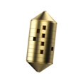 thumbnail image 3 of Almencla 3 Pieces Brass Fishing Weights Adjustable Fast Sinking Compact Hollow Sinker 5.0g, 3 of 8