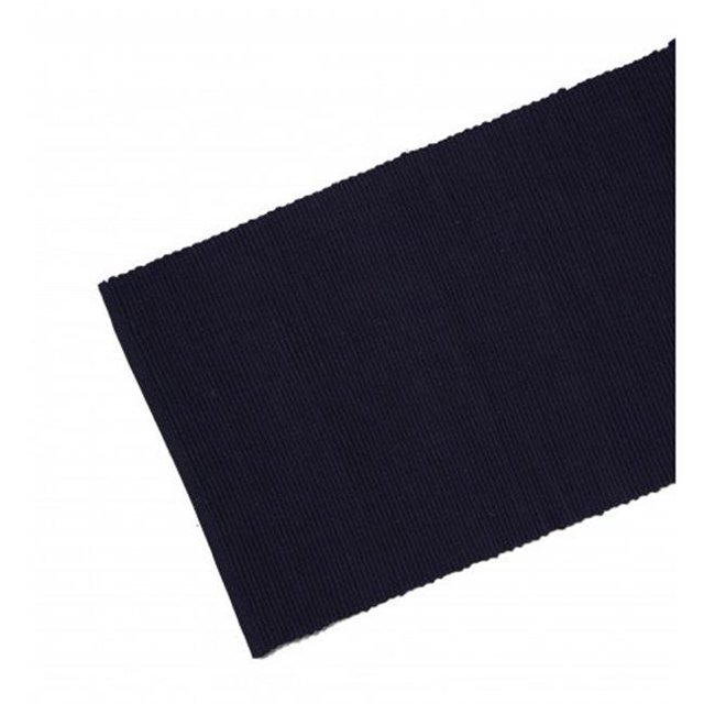 Chemin de Table Nervuré 13 x 54 Po, Noir