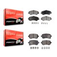 thumbnail image 1 of Positive Plus Front Rear Semi-Metallic Brake Pads Kit for Car Dodge Grand Caravan Journey Chrysler Town & Country Volkswagen Routan Ram C/V KPF-100098, 1 of 8