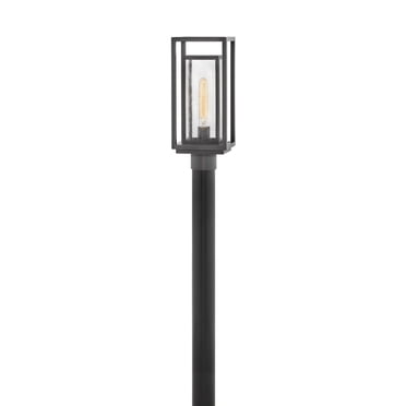 Hinkley Republic 1001OZ Outdoor Post Top Lantern, 17" Oil-Rubbed Bronze 12W