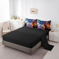 thumbnail image 3 of Sports Car Bed in a Bag Full Size Comforter Set 7 Pieces,Racing Car Bedding Sets Extreme Sport Sheet Set with Comforter, 3 of 5