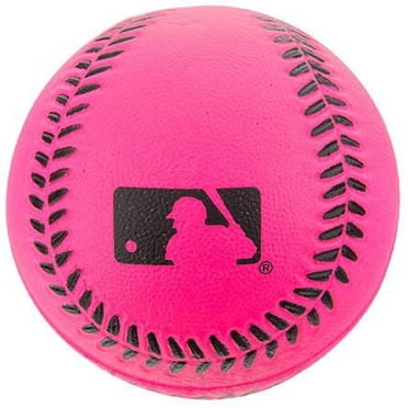 Balle de teeball en caoutchouc Néon de la MLB