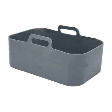 Pot en Silicone pour Friteuse, Panier de Friteuse Réutilisable Lavable au Lave-Vaisselle pour Cuisine Gris, Bleu