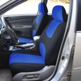 thumbnail image 4 of FH Group Car Seat Covers Full Set Cloth - Universal Fit Automotive Seat Covers, Solid Back Seat Cover, Washable Car Seat Cover for SUV, Sedan and Van with Floor Mat, 4 of 9