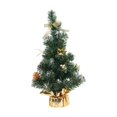 thumbnail image 4 of 16inch Tabletop Christmas Tree Christmas Ornament for Festival Desktop Home Golden, 4 of 8