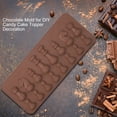 thumbnail image 4 of NIKOU Silicone Chocolate Mold, Chess Mold for DIY Candy Cake Topper Decor, 4 of 6