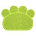 thumbnail image 2 of Tapis de Litière pour Chat Antidérapant Imperméable en Forme de Patte Douce en PVC pour Sol Intérieur, 2 of 8