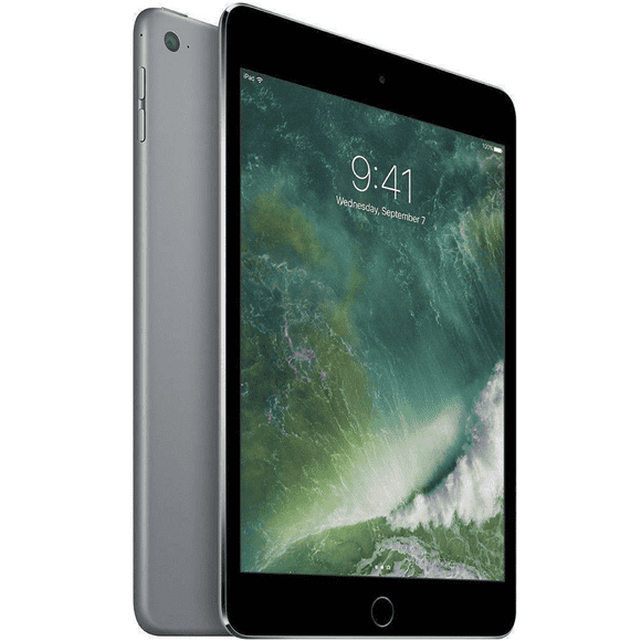 Restored Apple iPad Mini 4 128GB Wi-Fi - Space Gray (Refurbished)