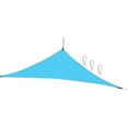thumbnail image 1 of Voile d'Ombrage 10 Pieds Résistante aux UV, Imperméable, Robuste, Triangulaire, Polyester 210T, 1 of 8
