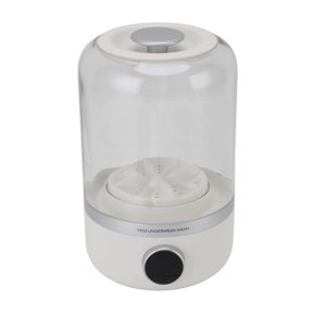 Washer Portable Washing Machine 10W Quiet Rechargeable Mini Laundry Washer for Underwear Baby Clothes and Small Items