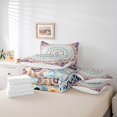 thumbnail image 4 of YST Bohemian Mandala Bedding Vintage Persian Comforter Set, Queen Size (7 Count), 4 of 4