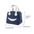 thumbnail image 3 of EGNMCR Lunch Sac à, Sac à Lunch Femme Isolation Grande Capacité Épaissi Papier D\'aluminium Portable Sac Bento Sac de Rangement Sac à Lunch un bentobag, 3 of 5