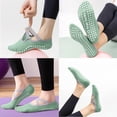 thumbnail image 3 of Pilates Socks for Women with Grip 3 Pc Pc Non Slip Yoga Socks, 3 of 8
