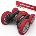 thumbnail image 4 of Red Induction Remote Control Stunt Car With High-Speed Rotation And Deformation, Double-Sided Off-Road Vehicle, Rechargeable Rc Toy With Lights For Kids (1.10 Lbs), 4 of 8