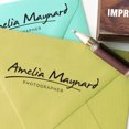 thumbnail image 4 of Printtoo Wood Mounted Custom Rubber Stamp Personalized Signature Custom Stamper-2.2 x 0.86 Inches, 4 of 4